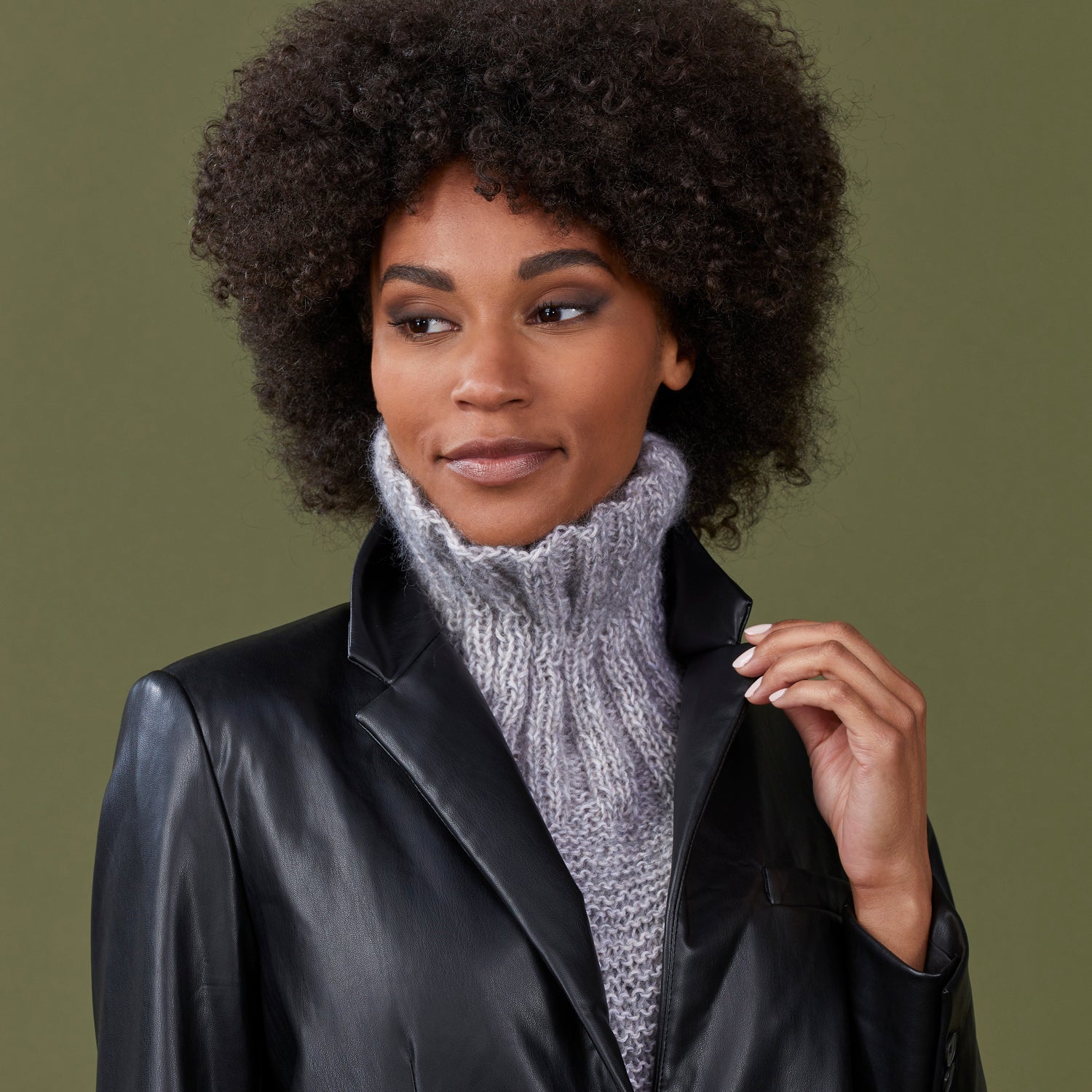 Sesia Hazel Neckwarmer Cowl Knitting Pattern