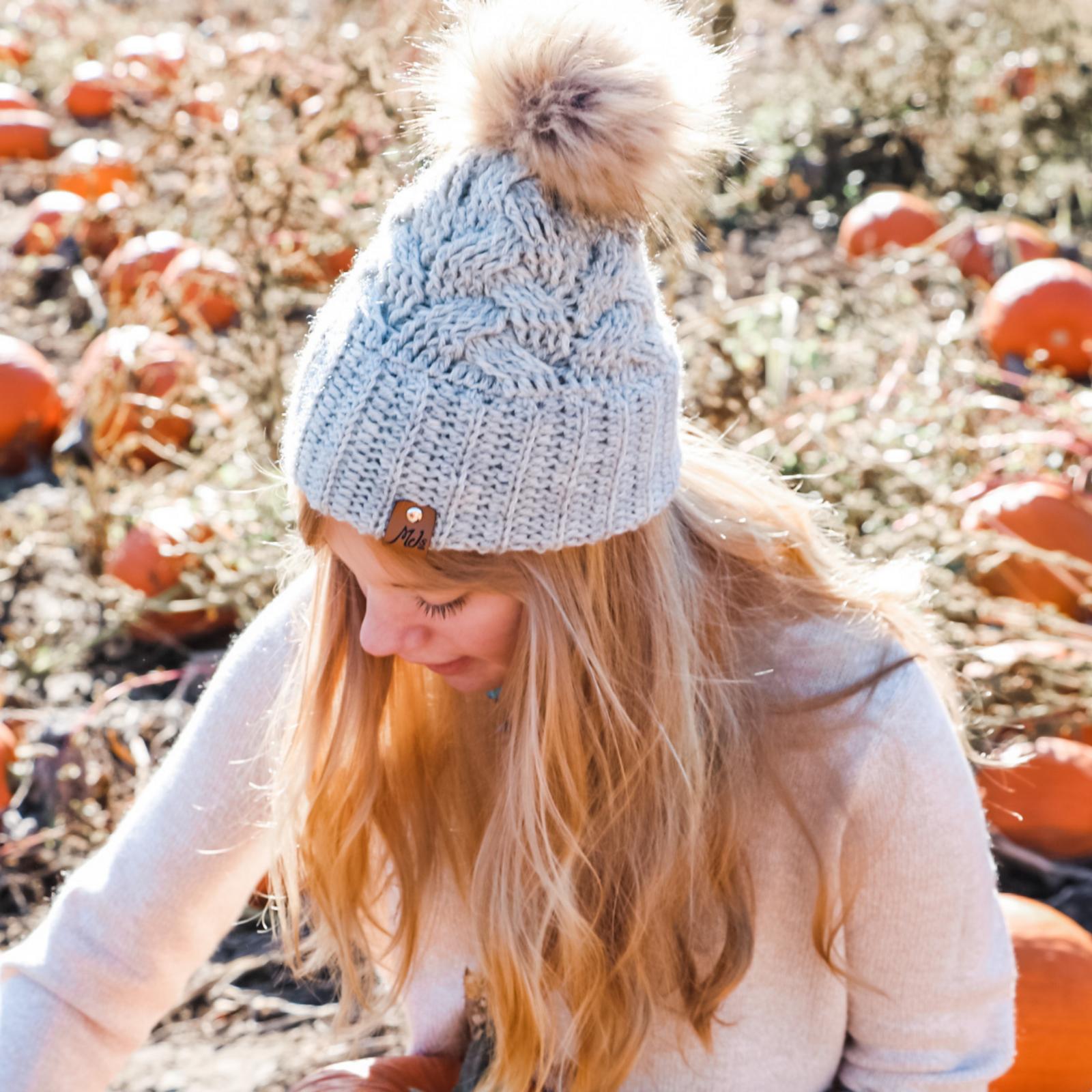 Braided Crochet Hat