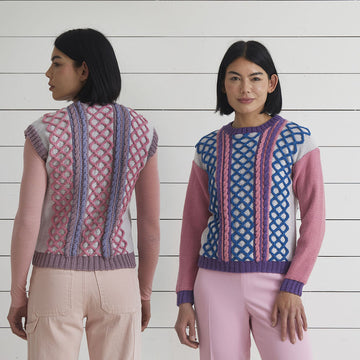Debbie Bliss Elena Sweater & Tank Top