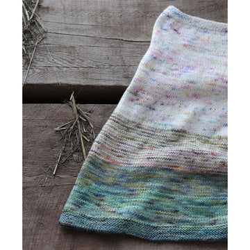 Koigu Helical Fade Capelet Knitting Pattern