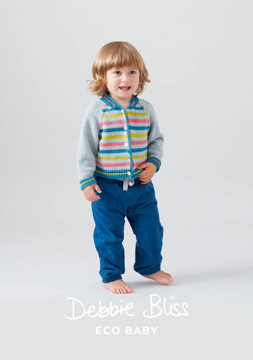 Debbie Bliss Xavier Jacket Knitting Pattern