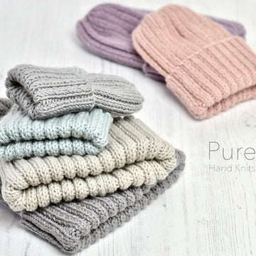 Mikki ARAN Simple Rib Hat