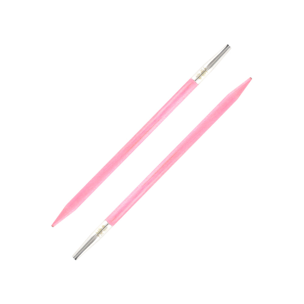 Lykke Blush 5" Interchangeable Needles Starter Set in Fuchsia Color
