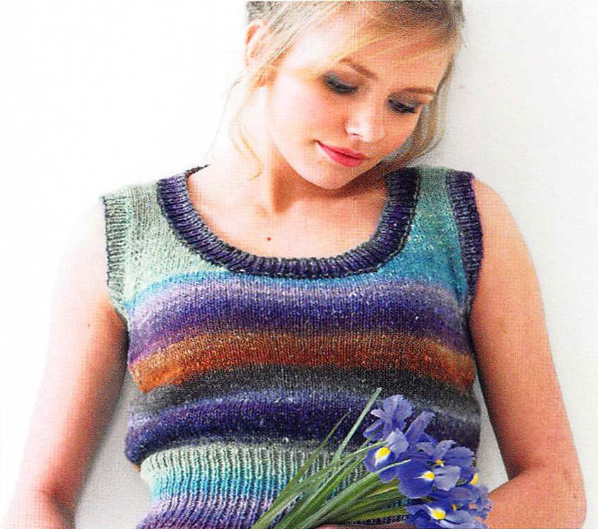 Sleeveless Top Knitting Pattern
