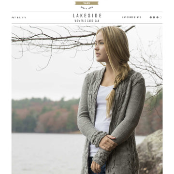 Swans Island Lakeside Cardigan Knitting Pattern