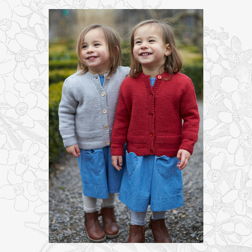 Willow & Lark Rosy Posy Cardigan Knitting Pattern