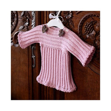 Knit-look Baby Sweater