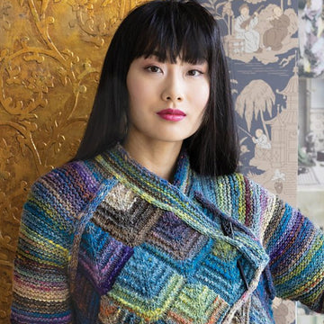 Noro Mitered Jacket Cardigan Knitting Pattern