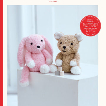 Sirdar Teddy and Bunny Toy Knitting Pattern