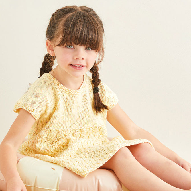 Sirdar Rippled Beach Dress Knitting Pattern