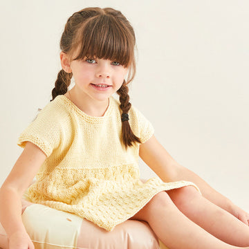 Sirdar Rippled Beach Dress Knitting Pattern