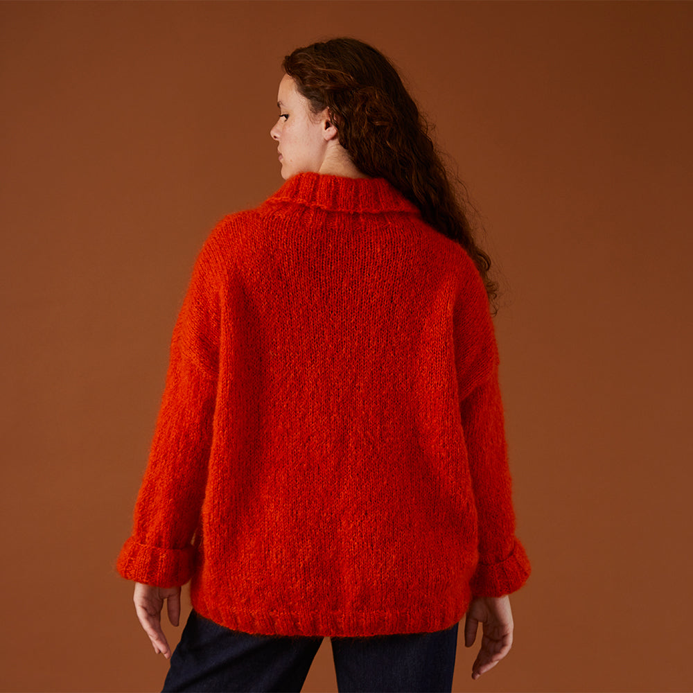Debbie Bliss Helen Simple Everyday Sweater Knitting Pattern