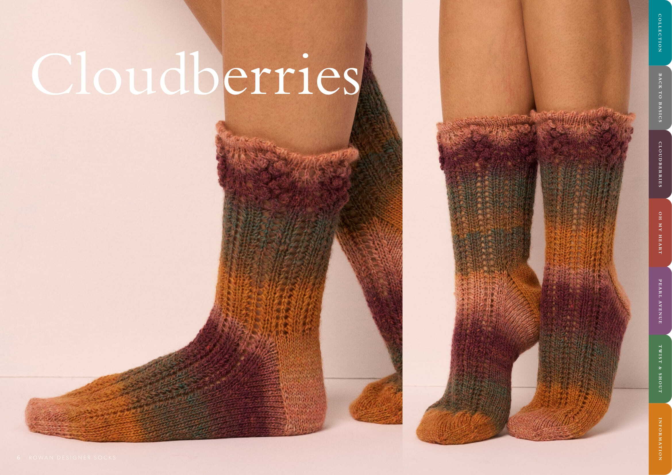 Rowan Designer Socks Knitting Pattern