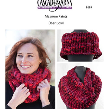 Cascade Yarns B Uber Cowl Knitting Pattern