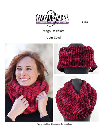 Cascade Yarns B Uber Cowl Knitting Pattern