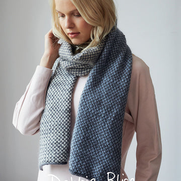 Debbie Bliss Jarred Scarf Knitting Pattern