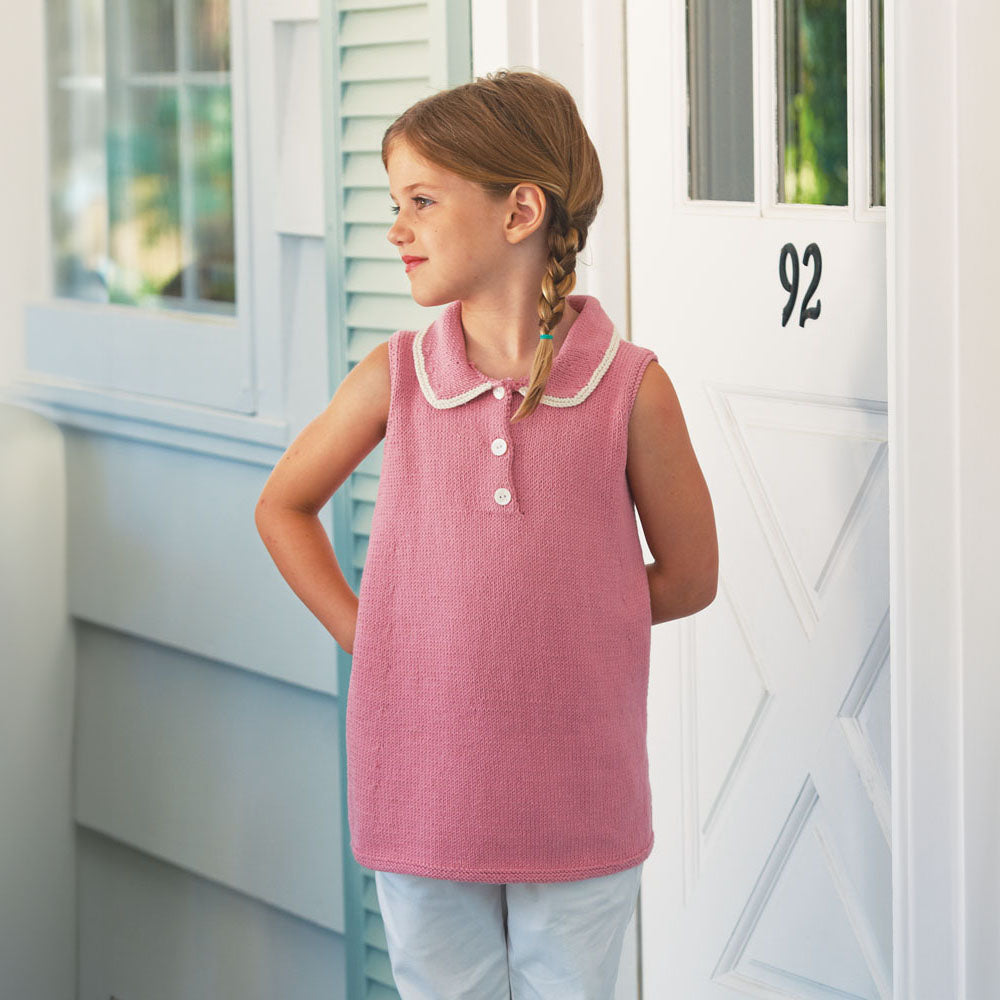 Debbie Bliss Poppy Sleeveless Top Knitting Pattern