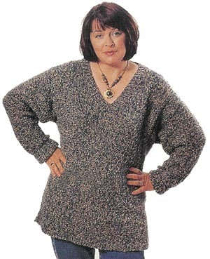 Slim-Line Tunic Dress Knitting Pattern