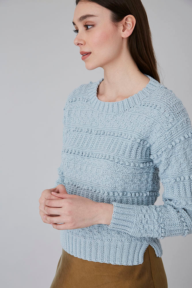 Debbie Bliss Oban Sweater Knitting Pattern
