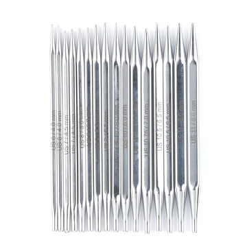 Knitter's Pride Nova Cubics Platina Interchangeable Circular Needle Tips