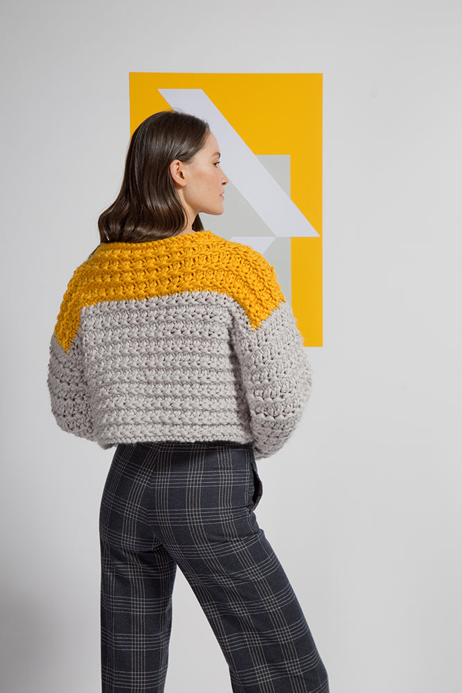 MillaMia Novalie Textured Jumper Knitting Pattern