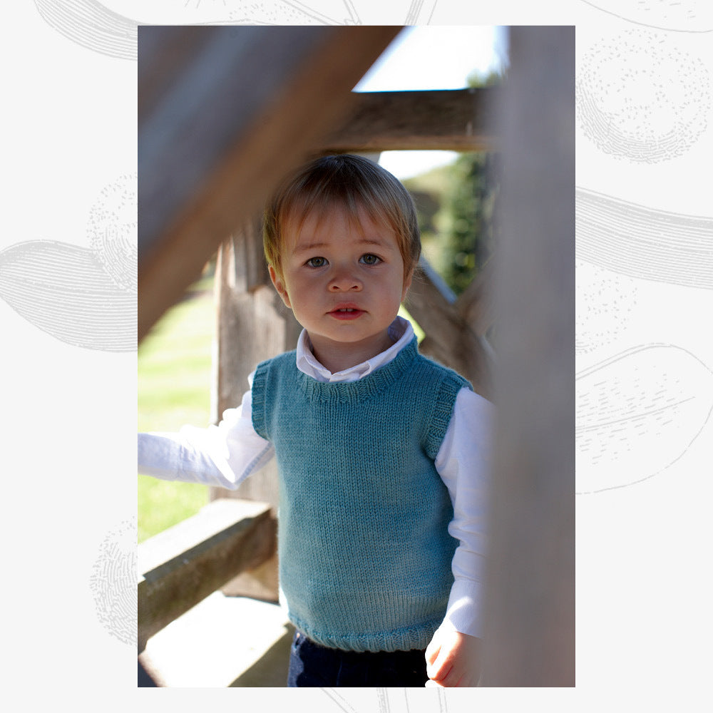 Willow & Lark Little Lark Vest Knitting Pattern