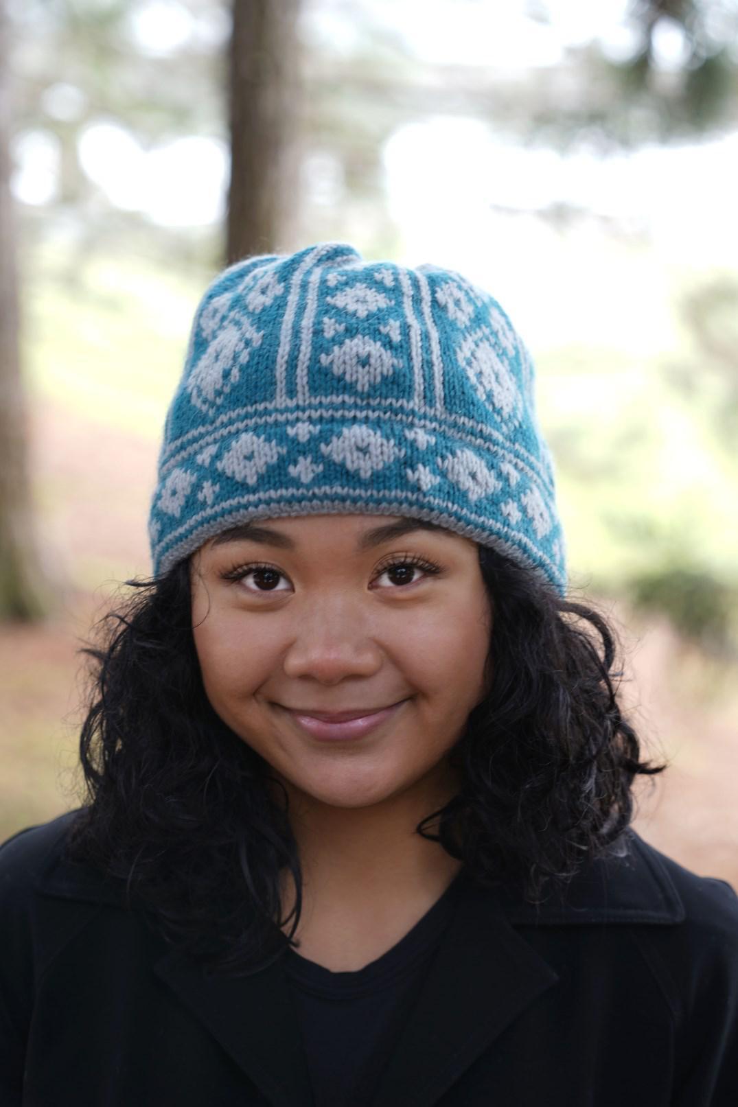Fair Isle Set in Cascade Yarns Andean Dream - Downloadable PDF