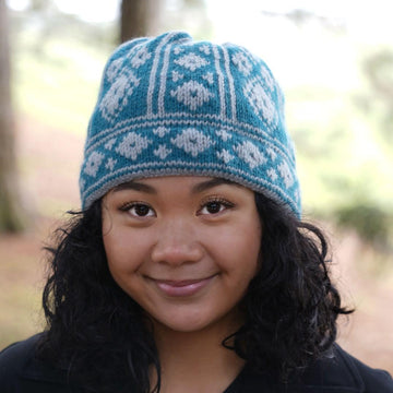 Fair Isle Set in Cascade Yarns Andean Dream - Downloadable PDF