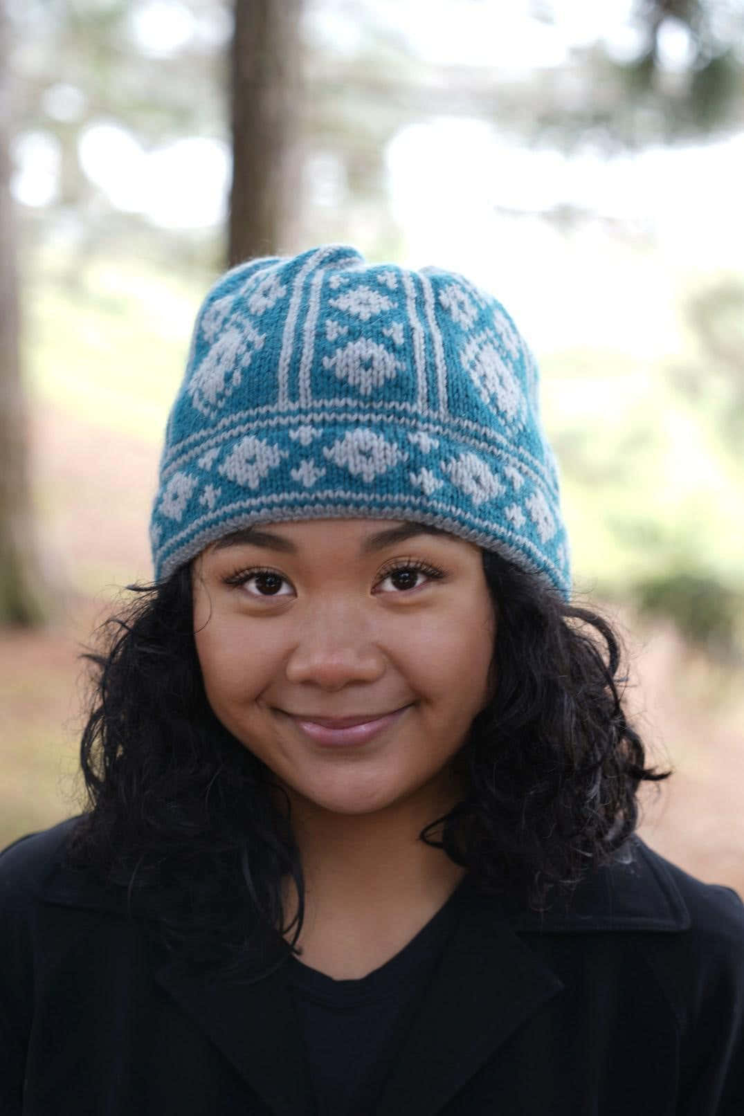 Fair Isle Set in Cascade Yarns Andean Dream - Downloadable PDF