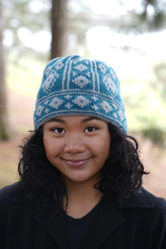 Fair Isle Set in Cascade Yarns Andean Dream - Downloadable PDF