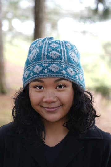 Fair Isle Set in Cascade Yarns Andean Dream - Downloadable PDF