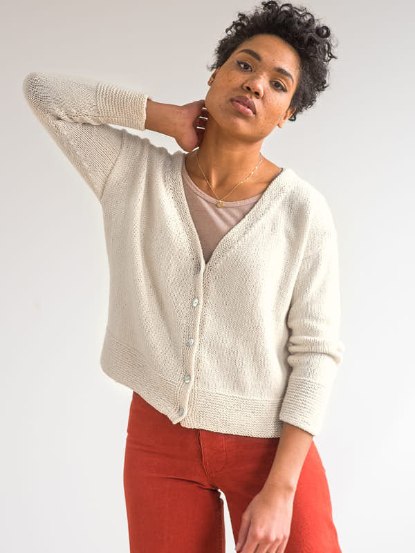 Neri Sweater Cardigan Knitting Pattern