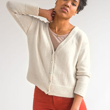 Neri Sweater Cardigan Knitting Pattern