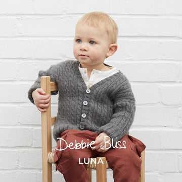 Debbie Bliss Leo Cardigan Knitting Pattern