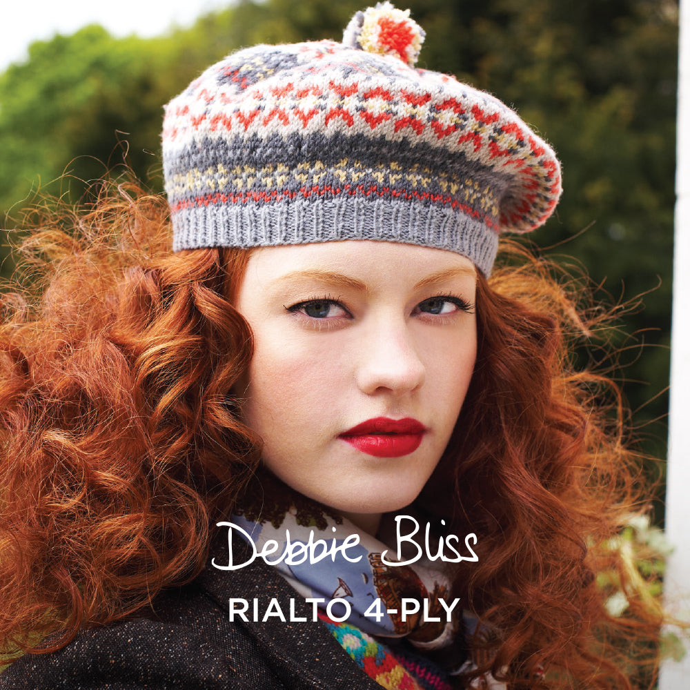 Debbie Bliss Fairisle Beret Knitting Pattern