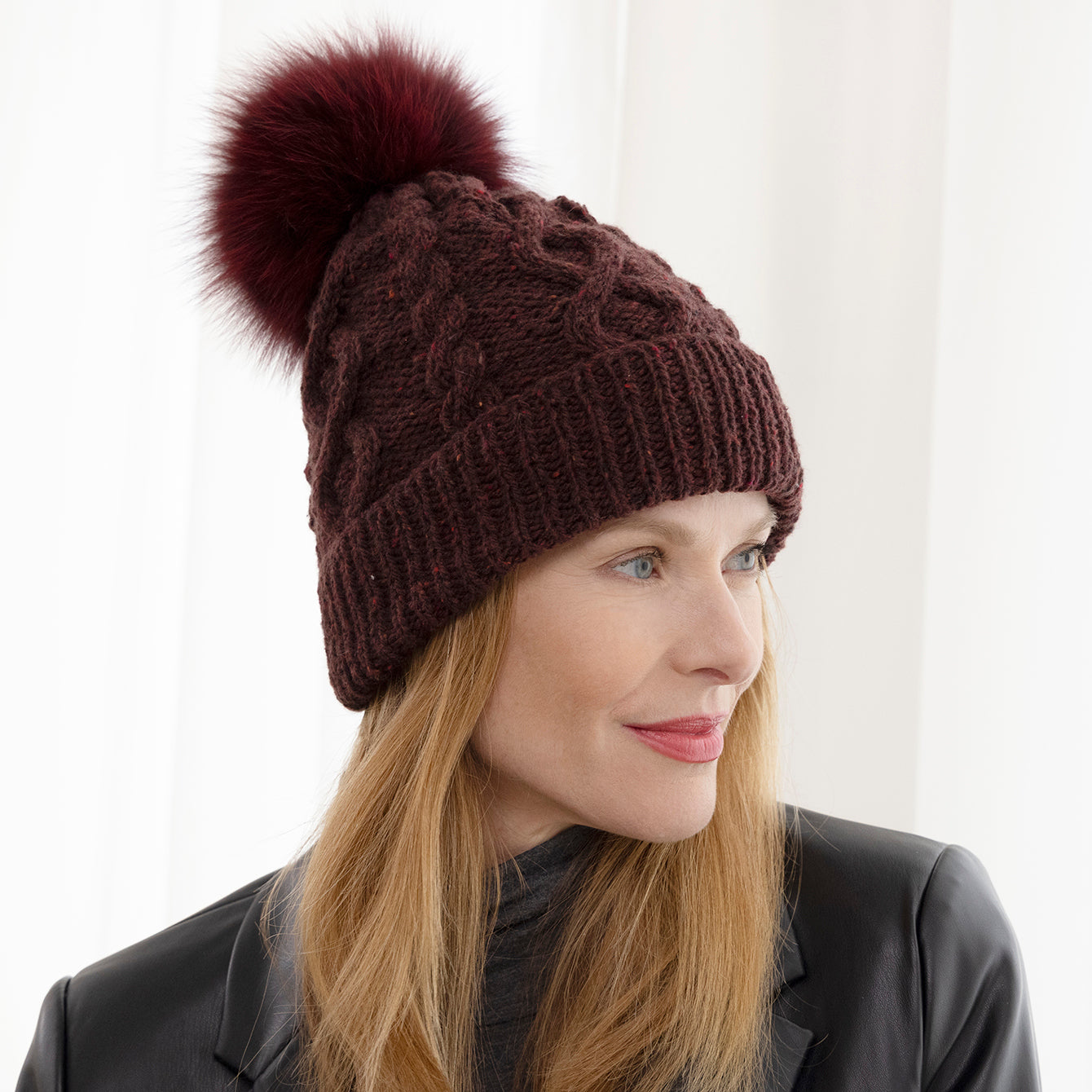 String Leah Hat Knitting Pattern