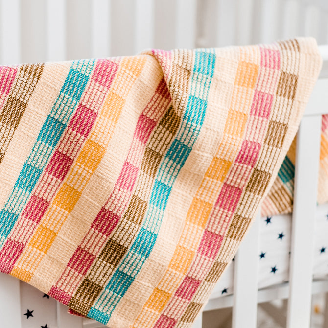 Valley Yarns #132 Cotton Candyland Blanket