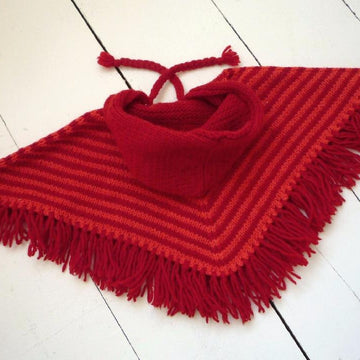 Baby Poncho 'Little Stripe'