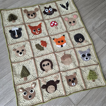 Woodland Baby Blanket
