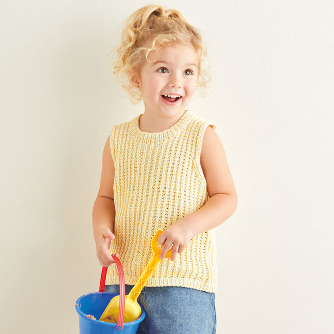Sirdar Net Tops Jumper Knitting Pattern