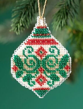 Mill Hill Beaded Holiday - Emerald Flourish Beaded Kit