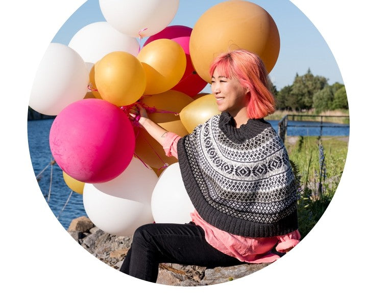 Twist Collective Eigengrau Cape Knitting Pattern