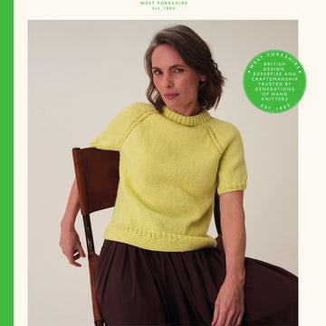 Ringwood Short Sleeve Sweater in Sirdar Loveful 100% Bio Blend