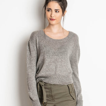 Blue Sky Fibers Lake Melissa Sweater Jumper Knitting Pattern