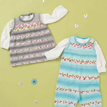 Hayfield Dungarees & Pinafore Dress Knitting Pattern