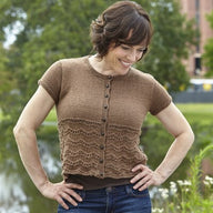 Valley Yarns Light Roast Cardigan Knitting Pattern