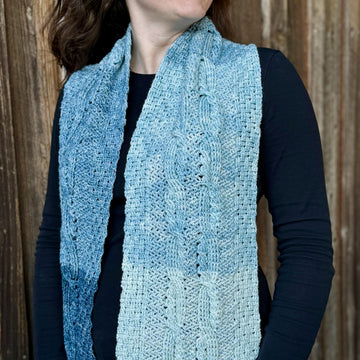 Sapphire Soliloquy Scarf