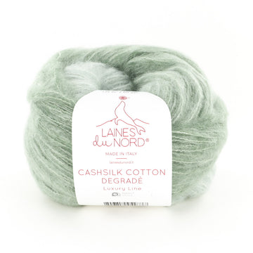Laines Du Nord CashSilk Cotton Degrade Yarn - Merino Wool 4 Ply