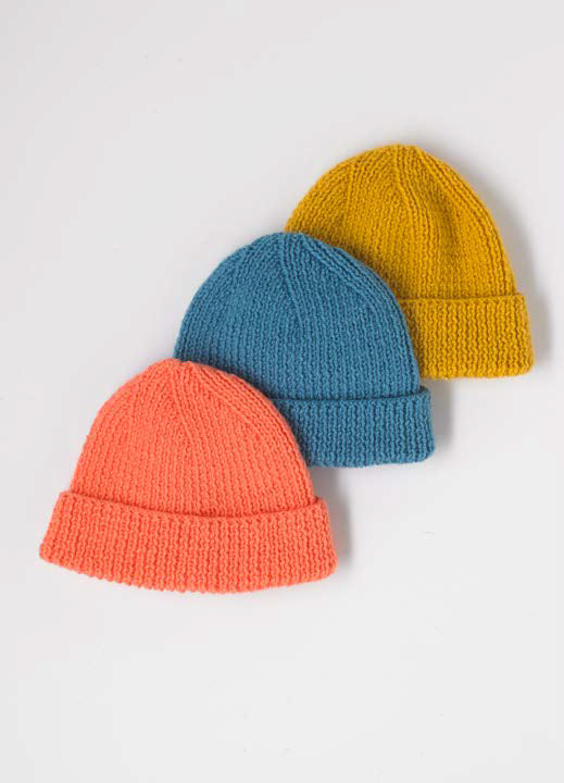 Paintbox Yarns Daylight Beanie Knitting Pattern