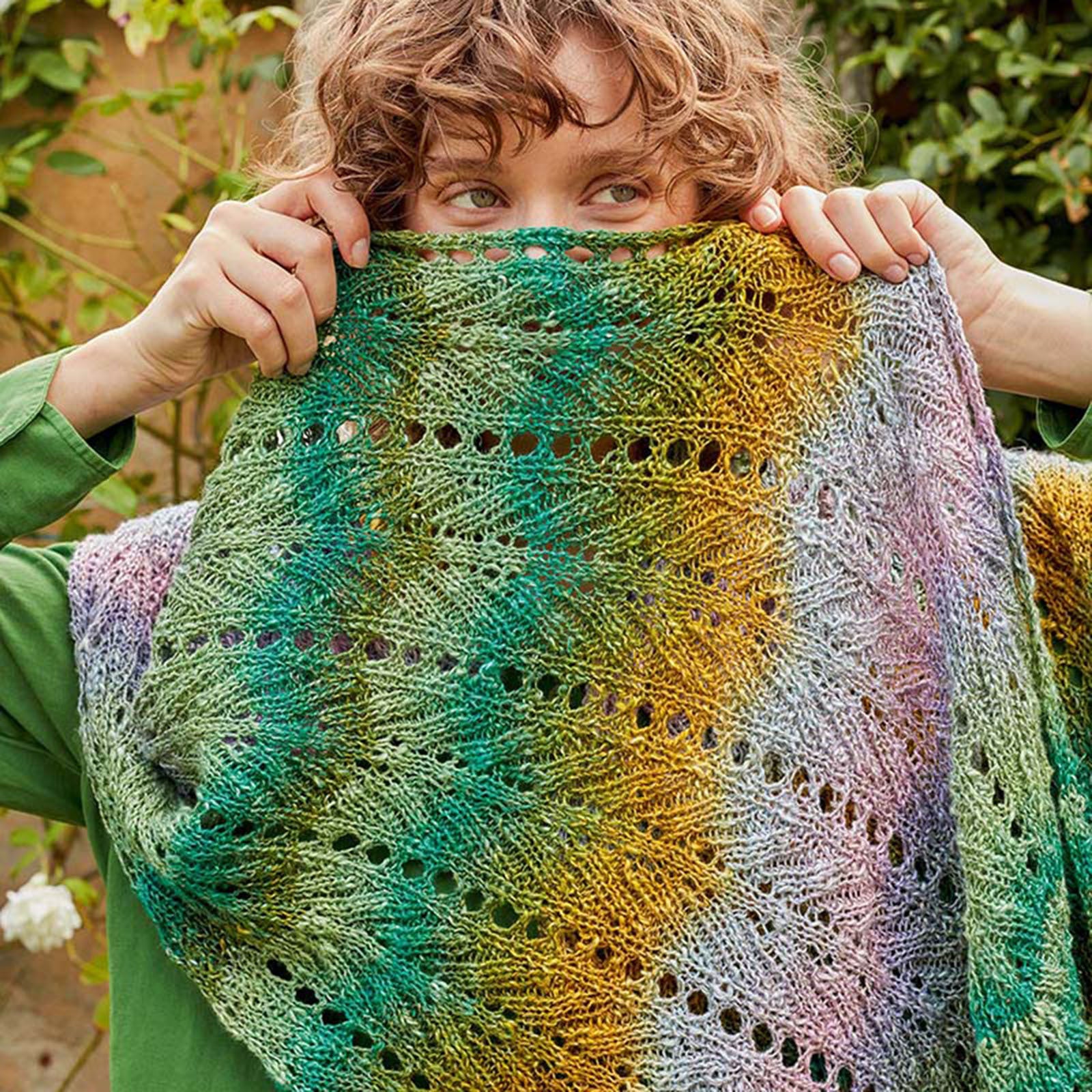 Lang PTO57-02 Shawl Wrap Knitting Pattern